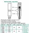Piston Type (Long Orifice)
